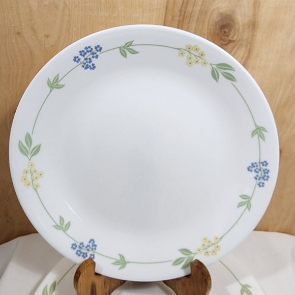 Corelle Secret Garden Dinner Plates 10.25" set of 2 Corning Ware - Picture 3 of 10
